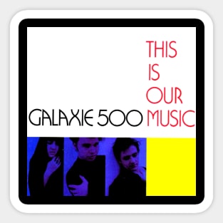 This is Our Music Indie Throwback 1990 Sticker